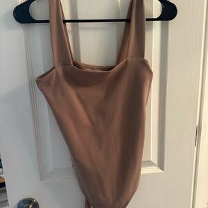 Abercrombie Brown One-Piece Swimsuit